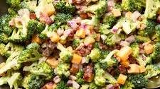 Bacon Ranch Broccoli Salad