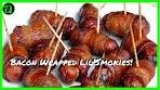 Bacon Wrapped Sweet and Spicy Lil’ Smokies | Party Appetizer