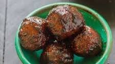 Balsamic Glazed Italian Meatballs