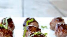 Balsamic Glazed Meatballs