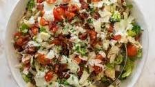 Broccoli BLT Pasta Salad with Asiago Ranch