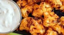 Buffalo Cauliflower Bites