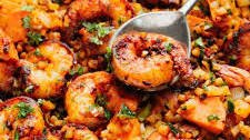 Cajun Shrimp Cauliflower Rice