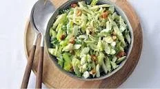 Celery and Herb Salad in Caesar Dressing