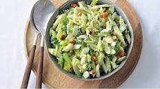 Celery and Herb Salad in Caesar Dressing