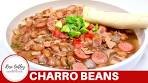 Charro Beans | Mexican Bean Soup | Frijoles Charros