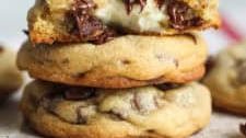 Cheesecake Stuffed Chocolate Chip Cookies