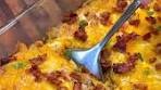 Cheesy Loaded Hashbrown Breakfast Casserole Recipe