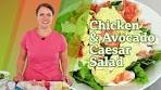 Chicken & Avocado Caesar Salad