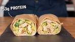 Chicken Caesar Wraps For The Week (Low Calorie High ...