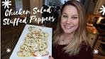 CHICKEN SALAD STUFFED PEPPERS // WHOLE30 ...