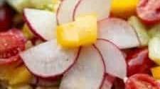Chopped Rainbow Veggie Salad