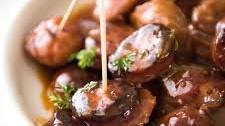 Chorizo Bites in Sweet & Spicy Sauce