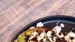 Crispy feta eggs with avocado, pesto & chilli oil Easily one of ...
