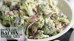 Crunchy Broccoli Salad with Bacon