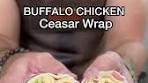 Delicious Buffalo Chicken Caesar Wrap Recipe