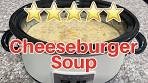 Easy Crockpot Dinner Recipe / Slow Cooker Cheeseburger ...