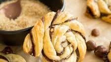 Easy Twisted Nutella Danish