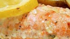Garlic Lemon Butter Salmon