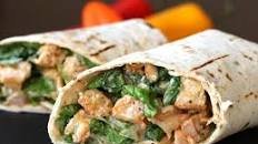 Grilled Shrimp Caesar Wraps