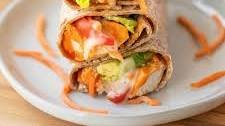 Healthy Buffalo Chicken Caesar Wraps