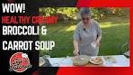 Healthy Creamy Broccoli & Carrot Soup