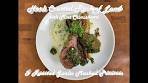 Herb Crusted Rack of Lamb with Mint Chimichurri