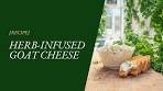 Herb-Infused Goat Cheese