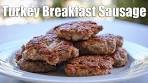 Homemade Turkey Breakfast Sausage
