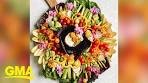 How to make a summer garden vegetable charcuterie board l ...