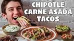 How To Make Chipotle At Home | Carne Asada Tacos | Eitan ...
