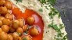 Hummus with Spicy Chickpeas The perfect summer appetizer ...