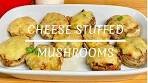 Indian style Cheese Stuffed Mushrooms with Herbs | Cheese ...
