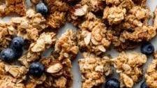 Maple Almond Granola Clusters