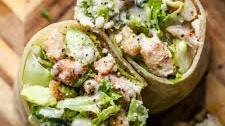 Miso Chicken Caesar Wraps