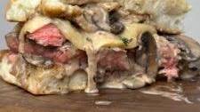 Mushroom Swiss Steak Sandwich