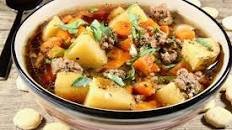 My Mom's Hamburger and Potato Soup