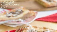 Nutella Cheese Danish Ring