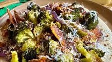One Pan Roasted Veggie Caesar Salad