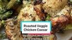 Roasted Veggie Caesar y’all! I am obsessed. #caesar #salad ...