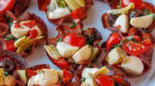 Salami Cups Antipasto Recipe