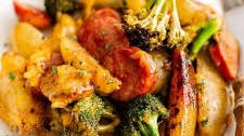Sausage Potato Broccoli Skillet