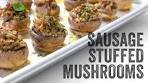 Savory Sausage Stuffed Mushrooms Recipe : Season 5, Ep. 3 ...