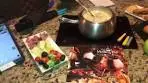Spinach and Artichoke Cheese Fondue