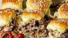 The Best Easy Philly Style Cheesesteak Sliders Recipe