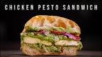 The Best Italian Pesto Chicken Sandwich