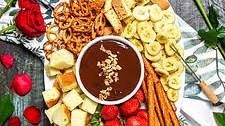 The Easiest Spiked Hazelnut Chocolate Fondue