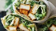 Vegan Chicken Caesar Wrap