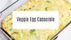 Veggie Egg Casserole
