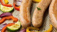 Whole30 Sheet Pan Garlic Herb Chicken Sausage and Veggies (Paleo, GF)